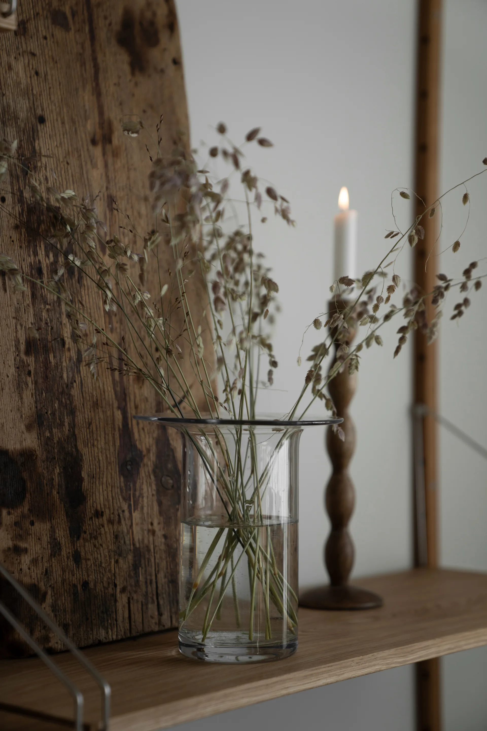 Jarrón de vidrio Ernst Ø17 cm, H 20 cm ERNST