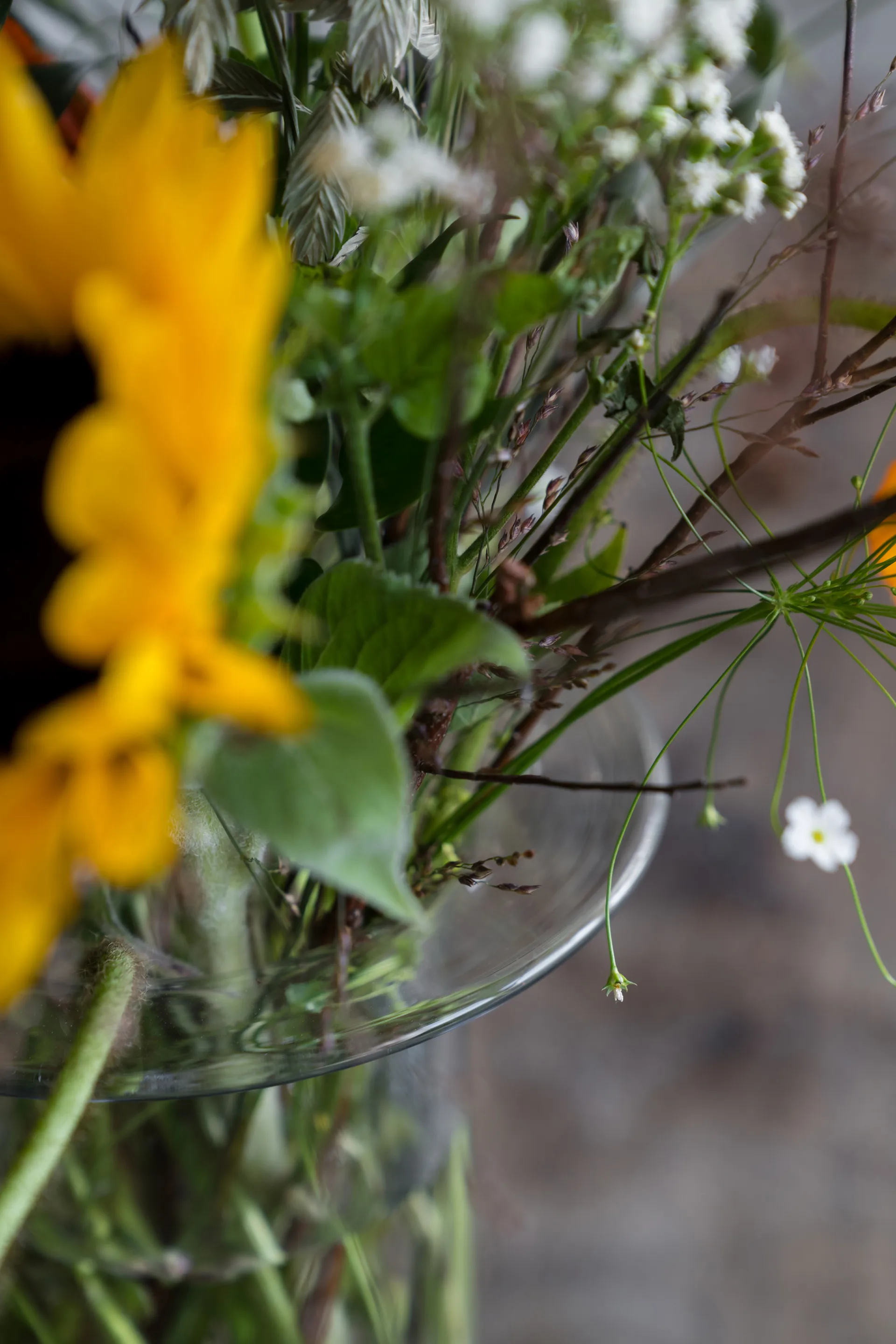 Jarrón de vidrio Ernst Ø17 cm, H 27 cm ERNST