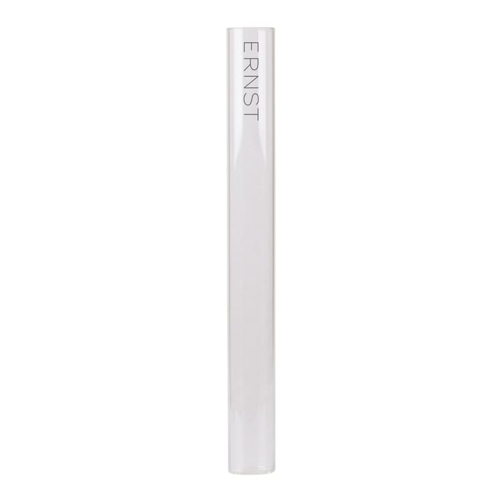 Jarrón de vidrio para velas Ernst 18 cm - transparente - ERNST