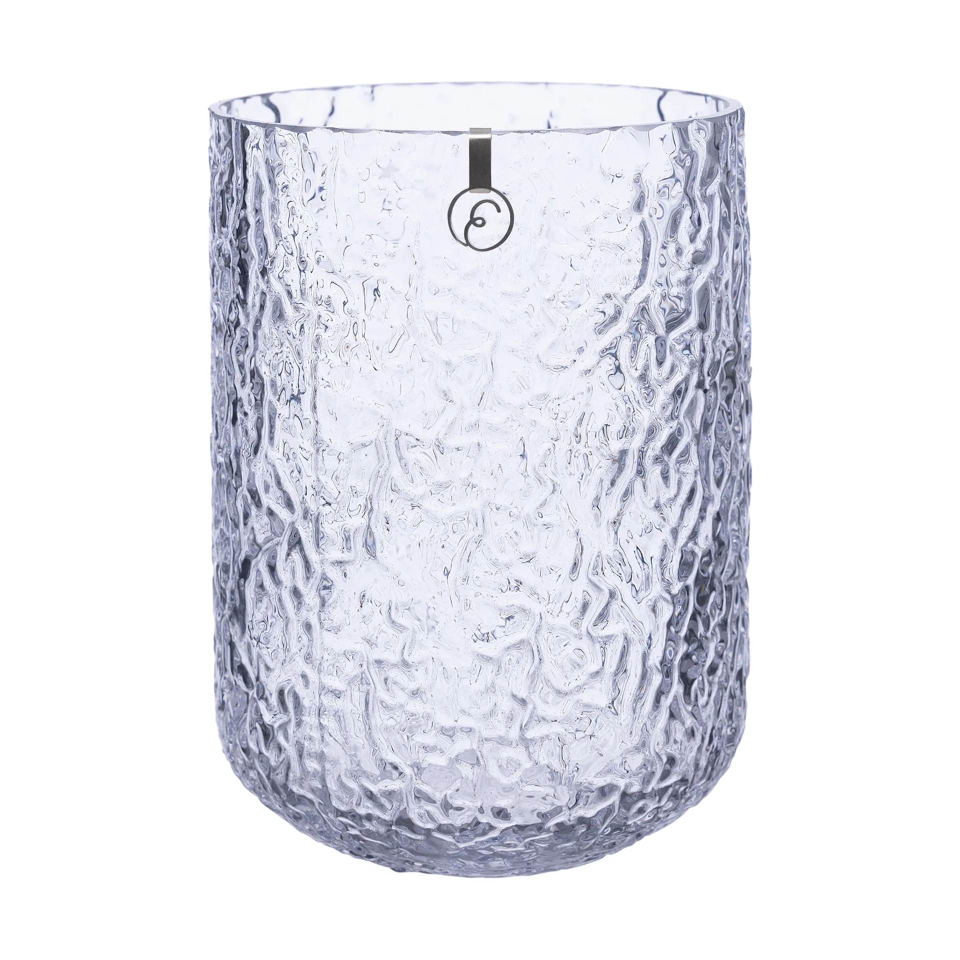 Jarrón Ernst estampado 18 cm, Claro ERNST