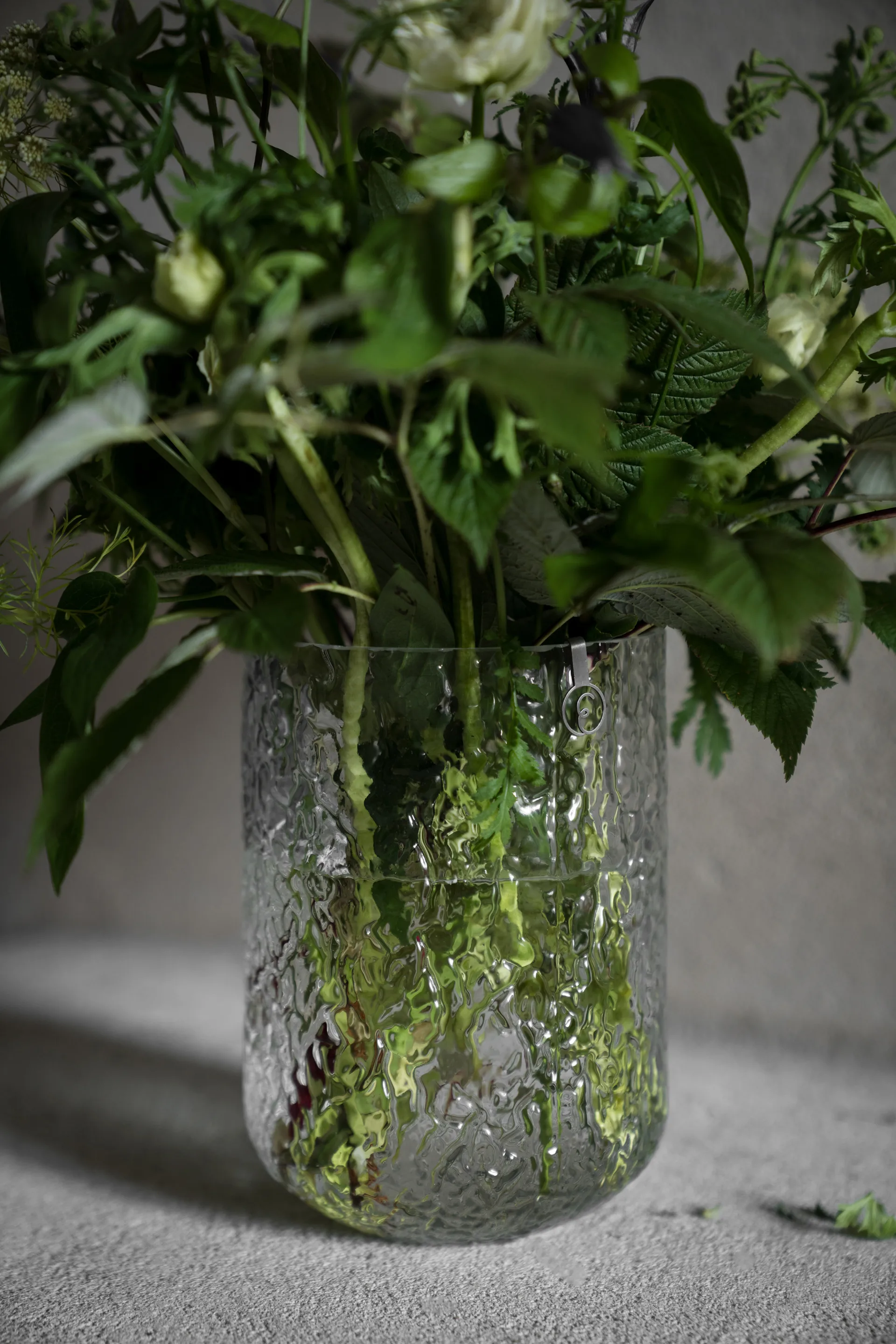 Jarrón Ernst estampado 18 cm, Claro ERNST