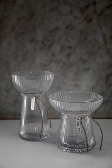 Jarrón para jacinto Ernst a rayas - 15 cm - ERNST