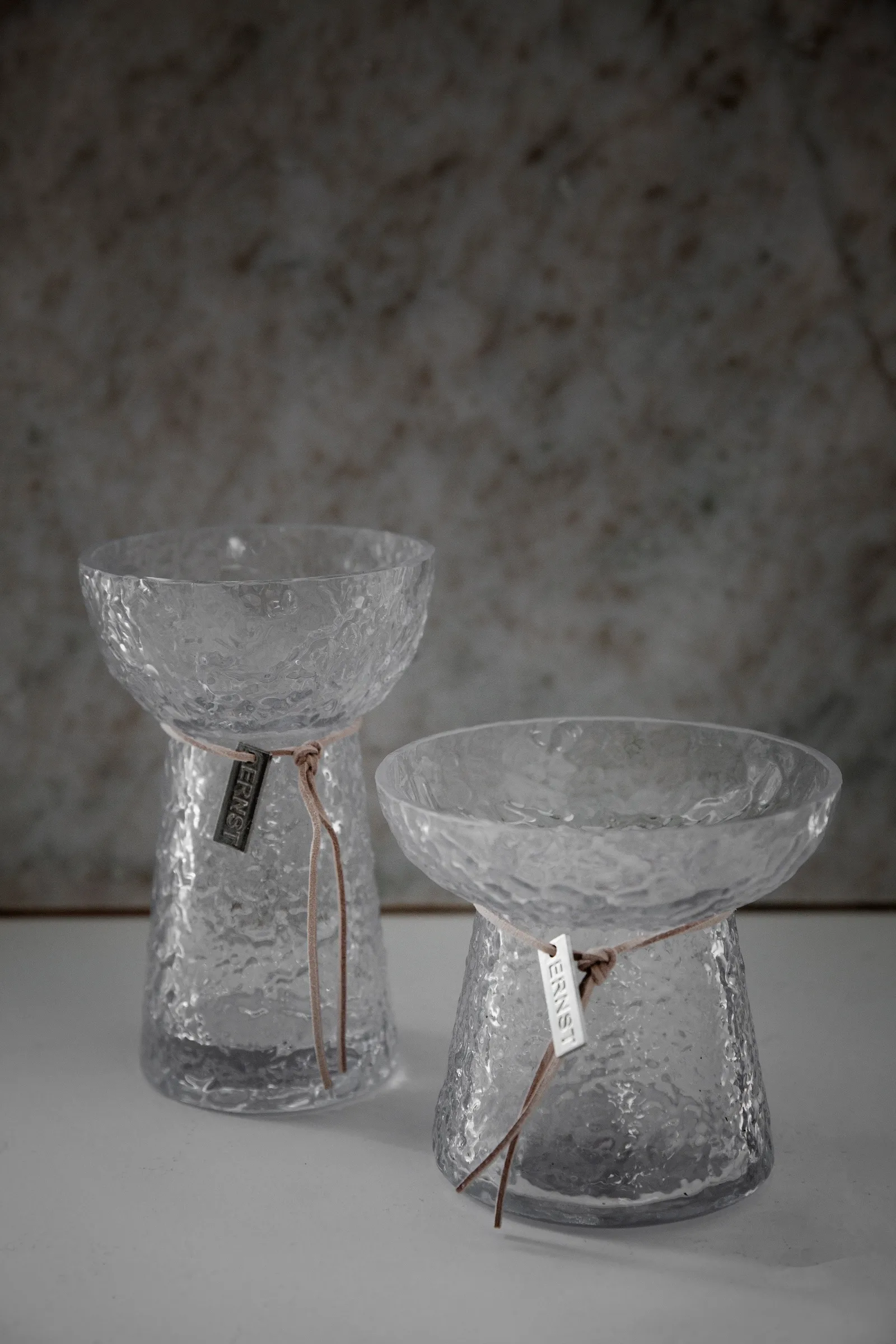 Jarrón para jacintos Ernst estampado, 11 cm ERNST
