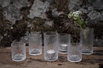  Jarrón/portavelas con patrón Ernst - Ø5,3x11,3 cm - ERNST