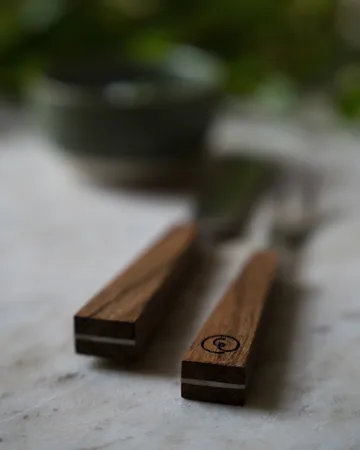 Juego de cubiertos Ernst para queso, 2 piezas - Acacia - ERNST