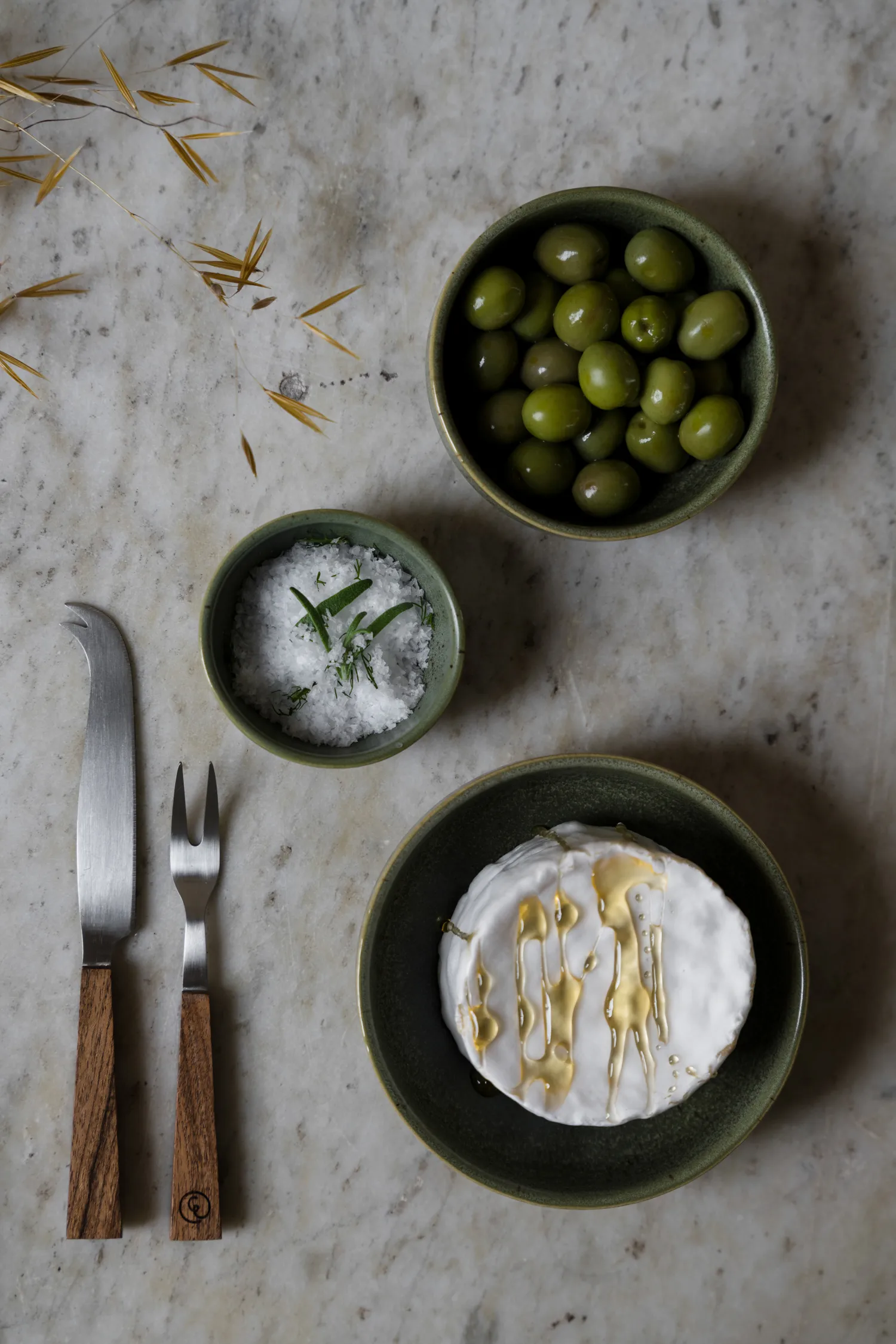 Juego de cubiertos Ernst para queso, 2 piezas, Acacia ERNST