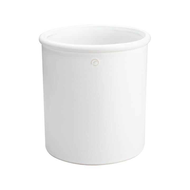 Maceta con canto Ernst blanco, 20,5 cm ERNST