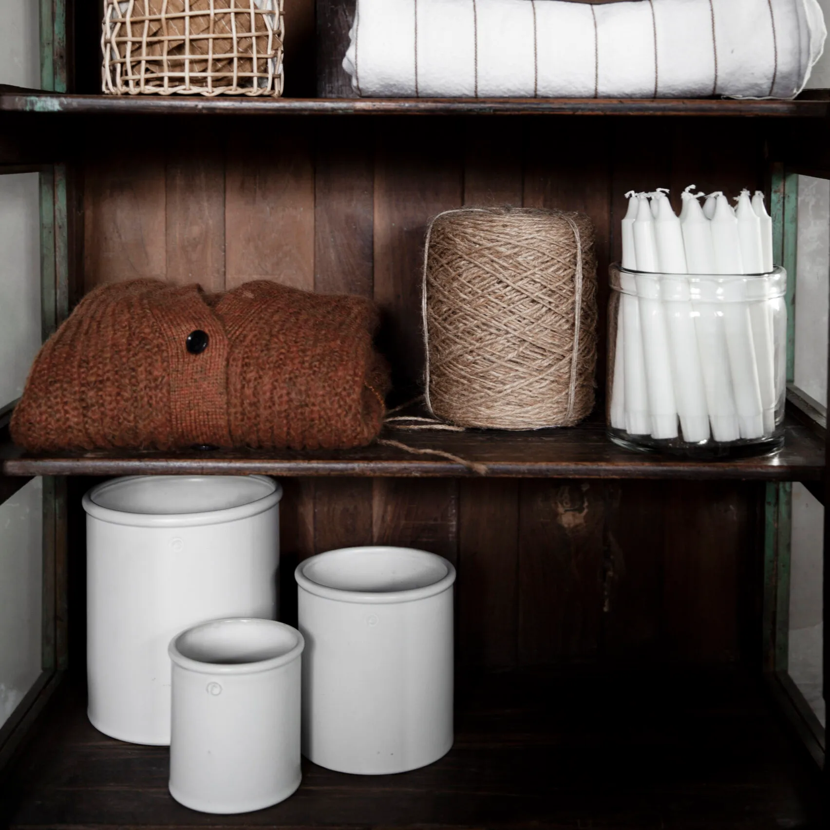 Maceta con canto Ernst blanco, 20,5 cm ERNST