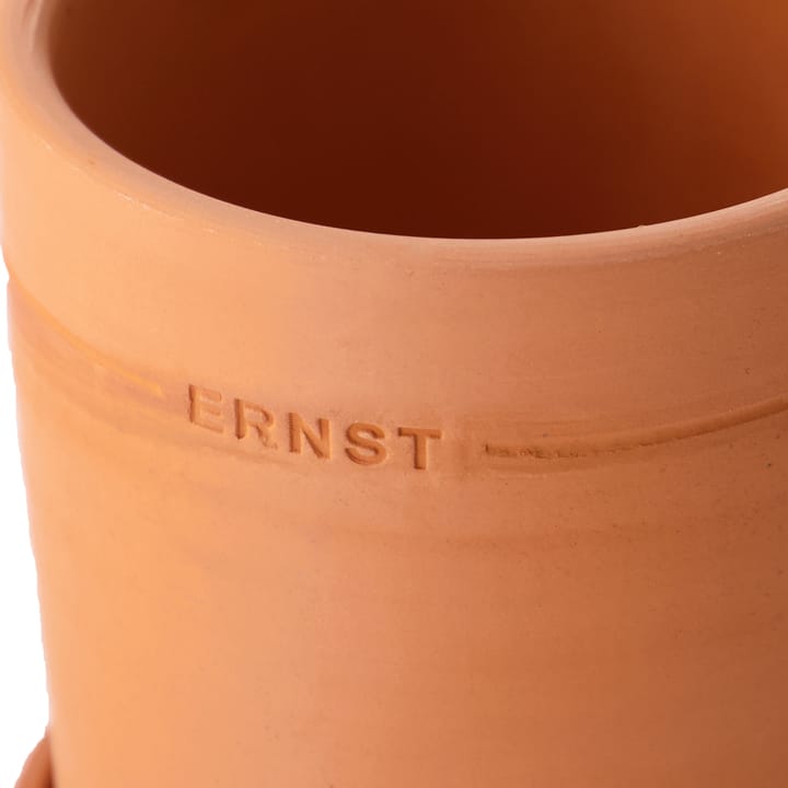 Maceta con plato Ernst terracota - Ø15 cm - ERNST