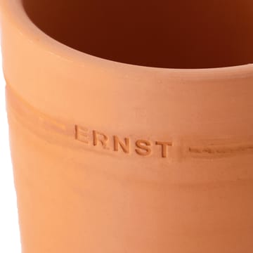 Maceta con plato Ernst terracota - Ø19 cm - ERNST