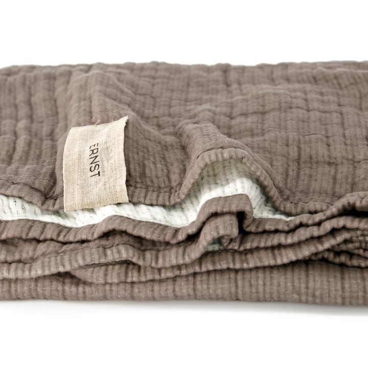 Manta algodón Ernst 130x170 cm - Topo - ERNST