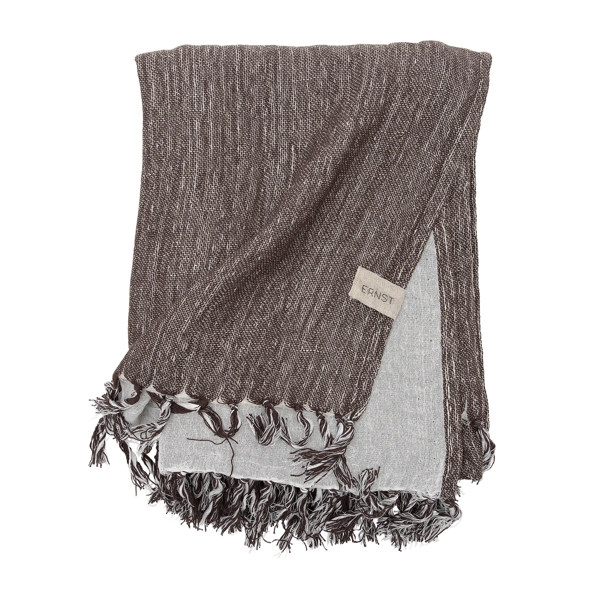 Manta Ernst 130x170 cm, marrón ERNST
