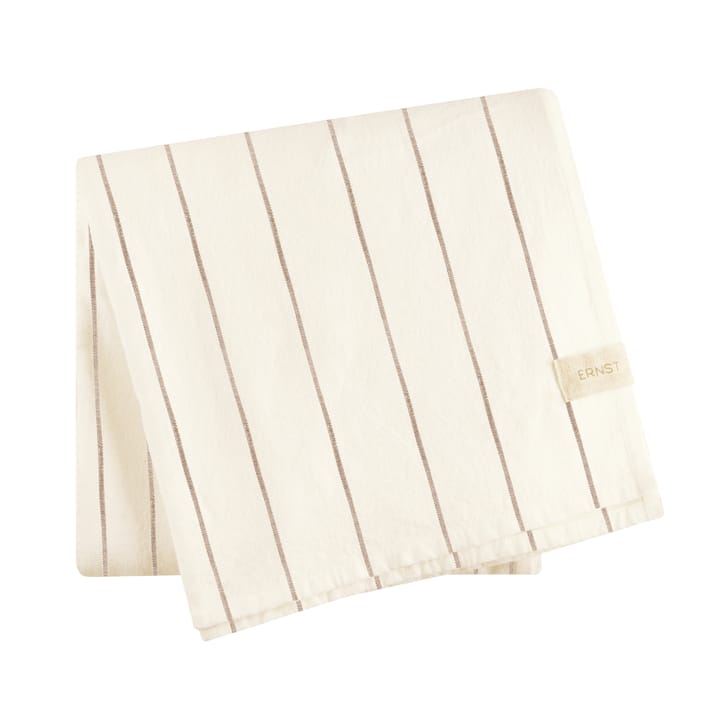 Mantel Ernst a rayas 140x300 cm, natural-topo ERNST