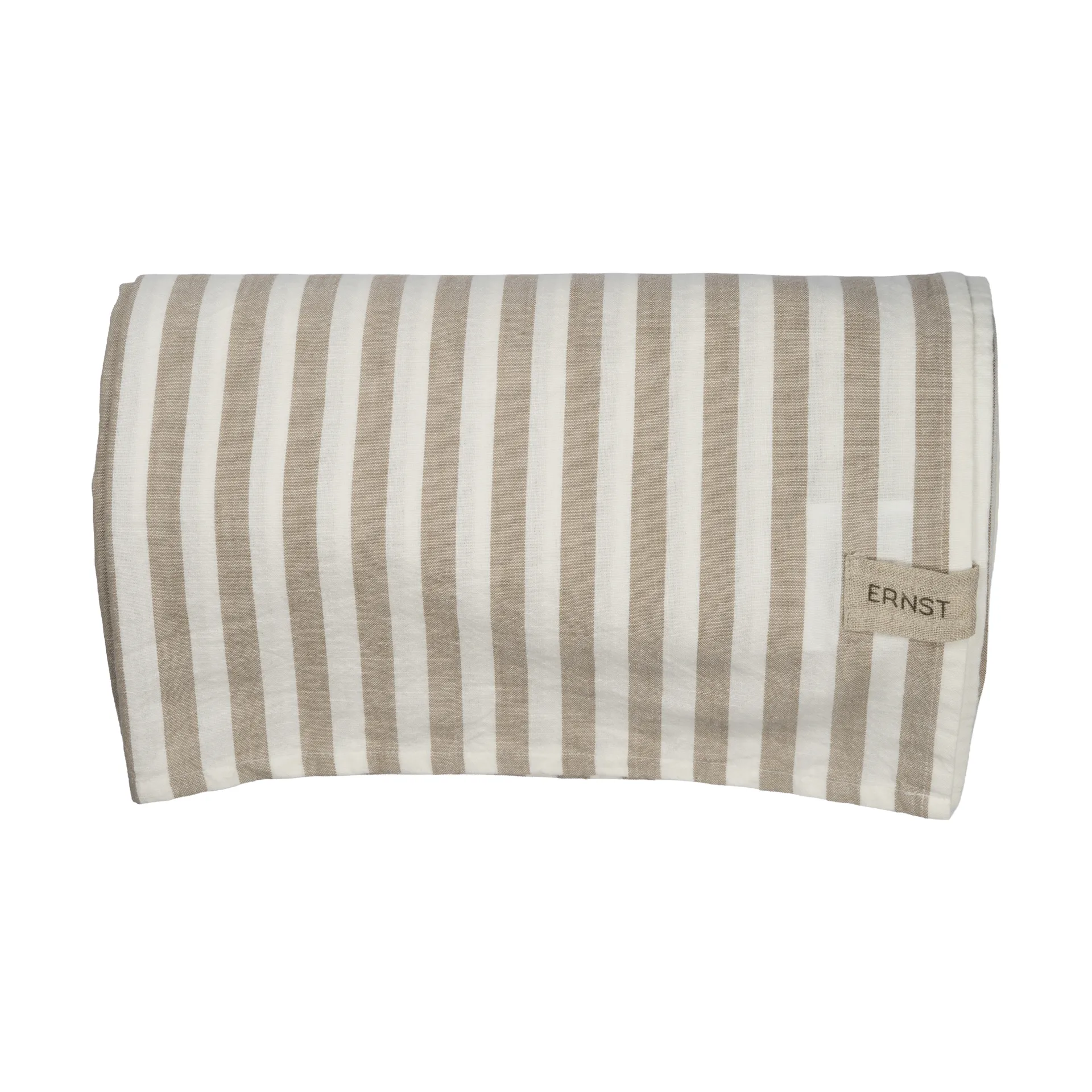 Mantel Ernst a rayas 145x300 cm, Beige-blanco ERNST