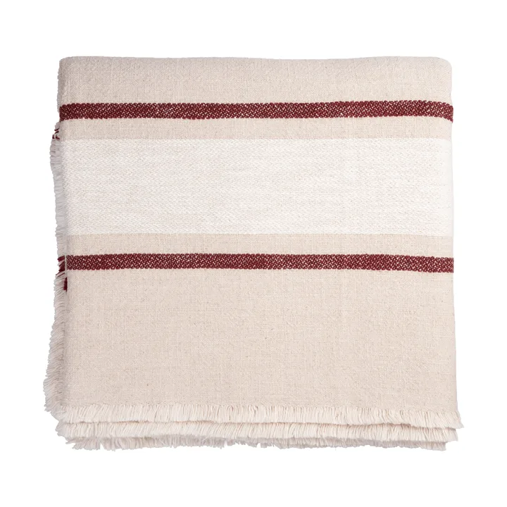Mantel Ernst - Natural-blanco-rojo, 145x300 cm - ERNST