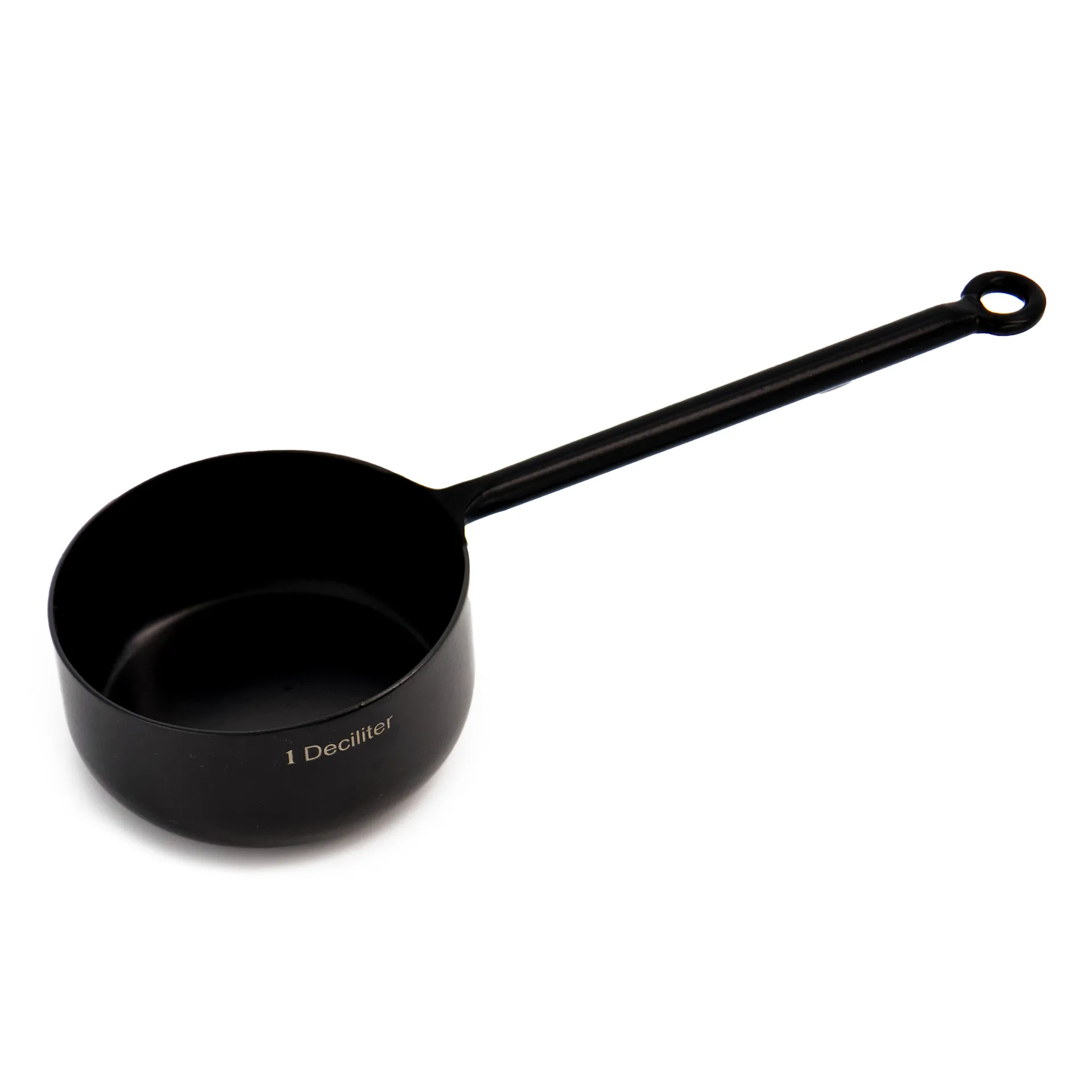 Medidor decilitros Ernst metal, negro ERNST