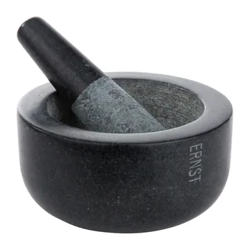 Mortero Ernst granito negro - grande Ø14 cm - ERNST