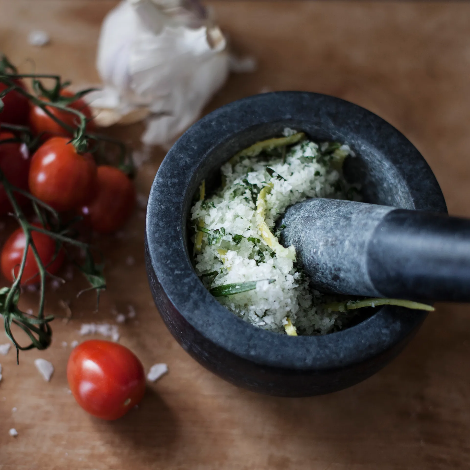 Mortero Ernst mediano, negro ERNST