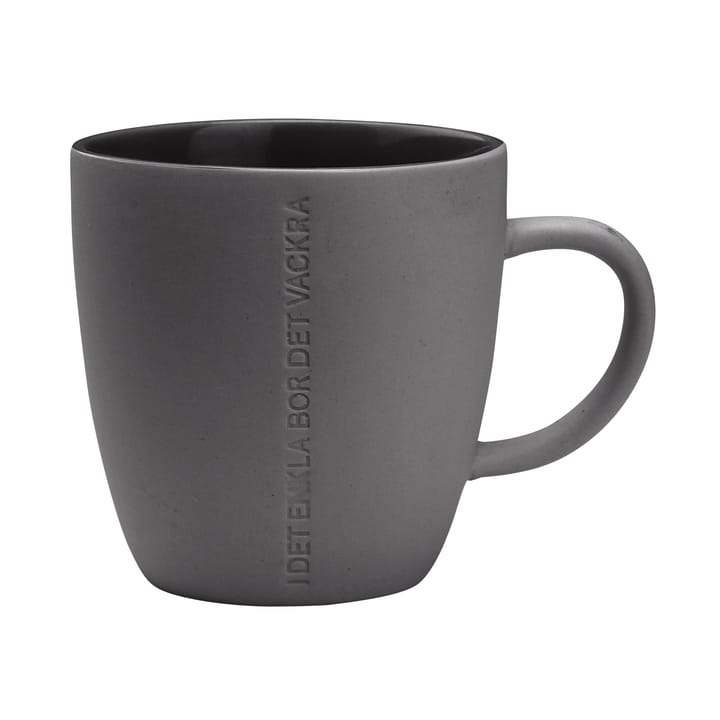 Mug CITAT Enkla - gris oscuro - ERNST