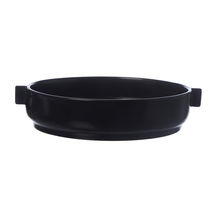 Plato con asa Ernst Ø25 cm, negro ERNST