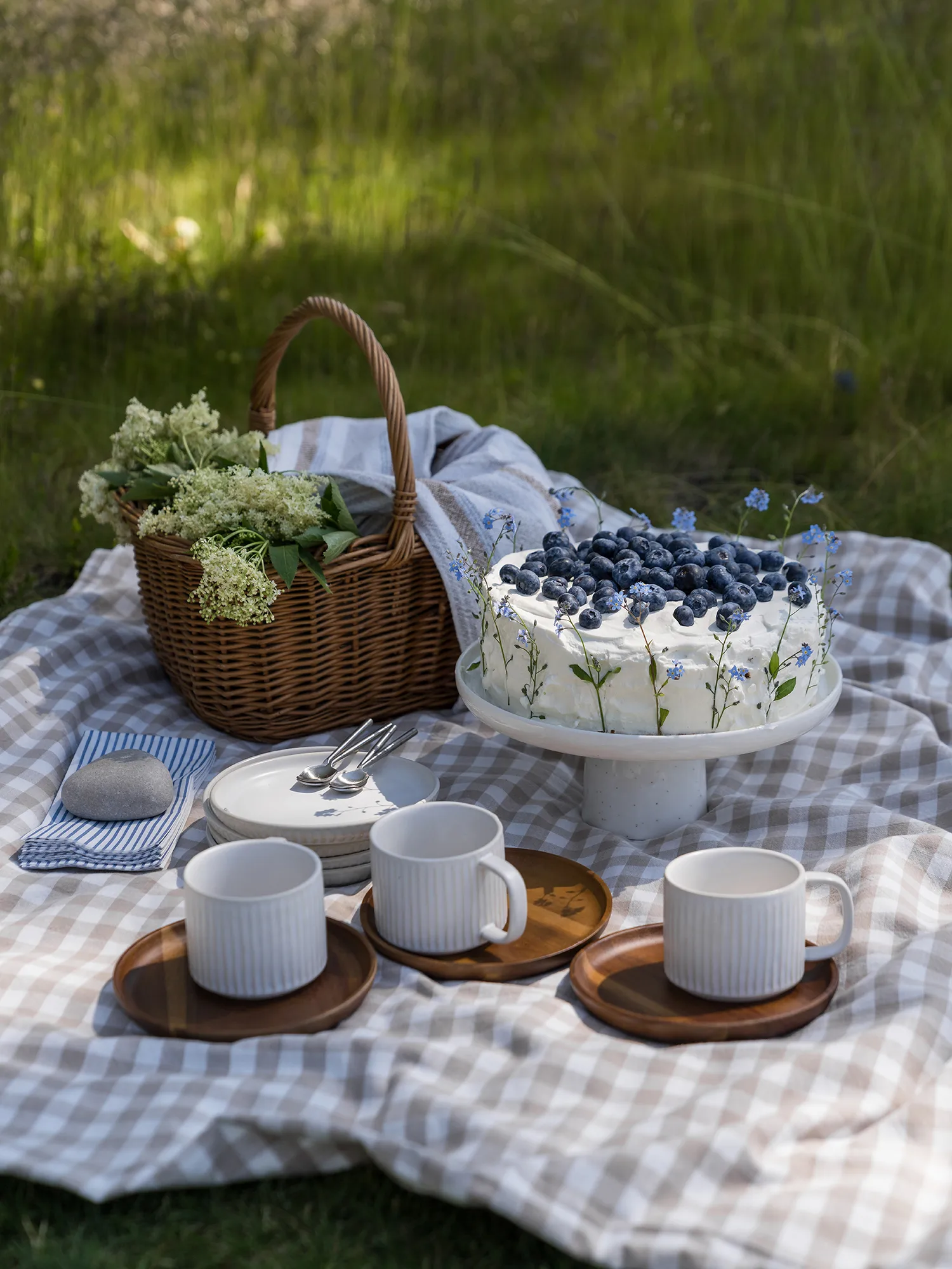 Plato de tarta Ernst Ø27 cm, Vainilla ERNST