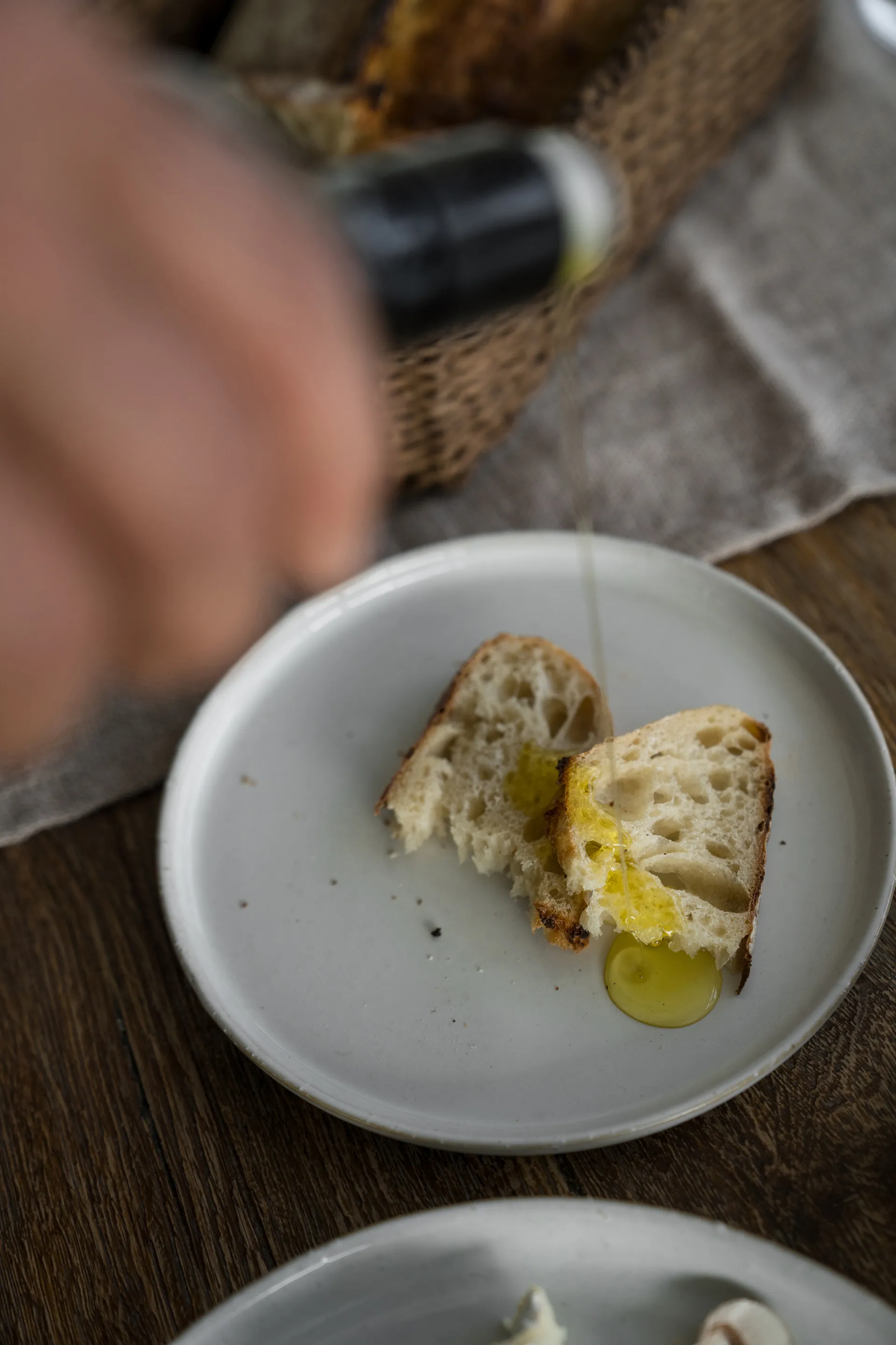 Plato Ernst  Ø24,5 cm, Blanco natural ERNST