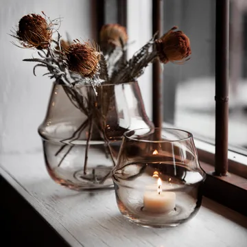 Portavelas Ernst 10,3 cm - ámbar - ERNST