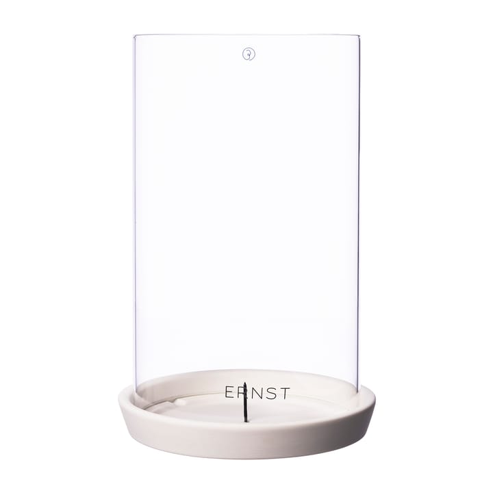 Portavelas Ernst 23 cm, blanco ERNST