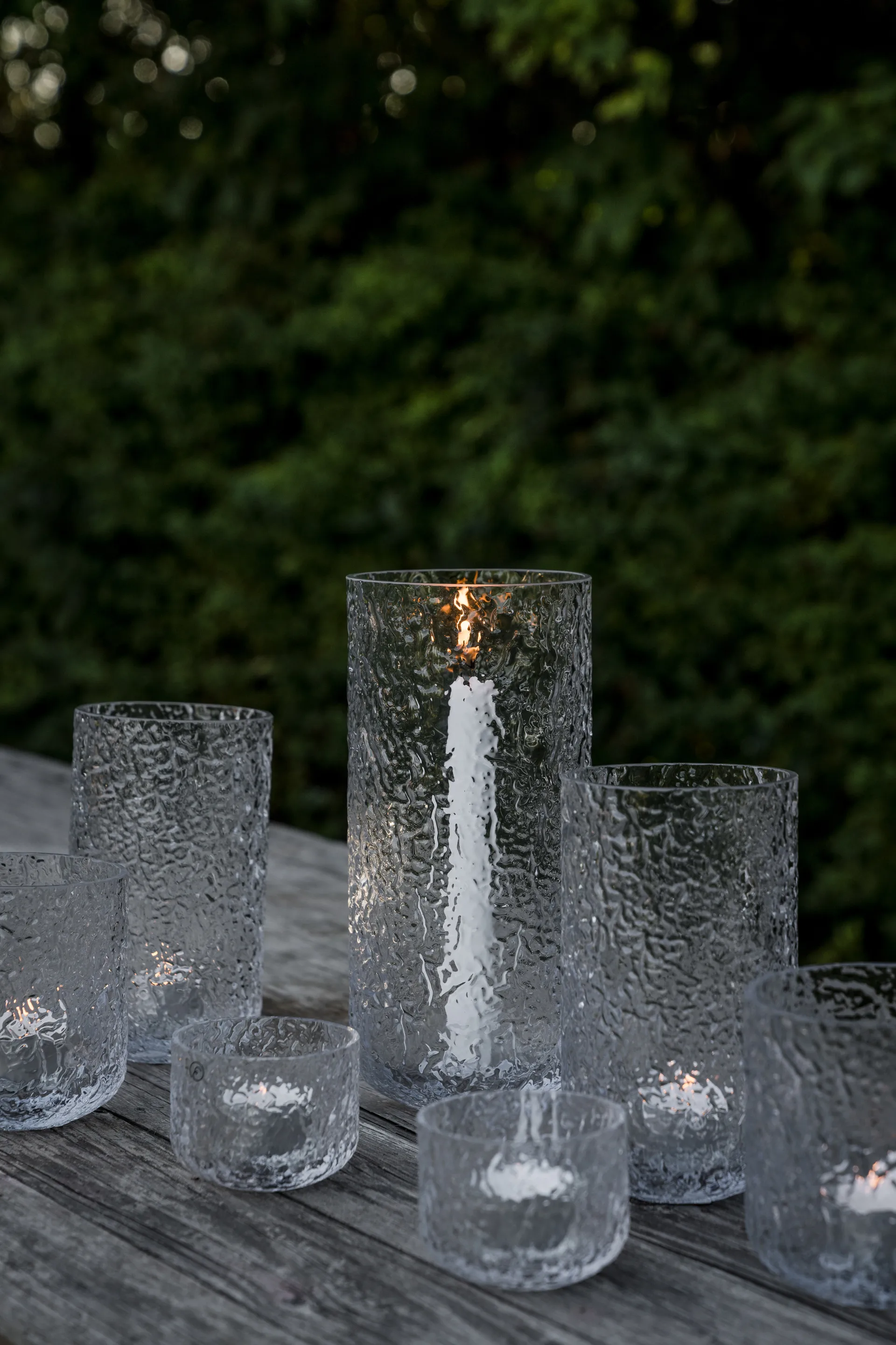 Portavelas estampado Ernst, Ø10x9 cm ERNST