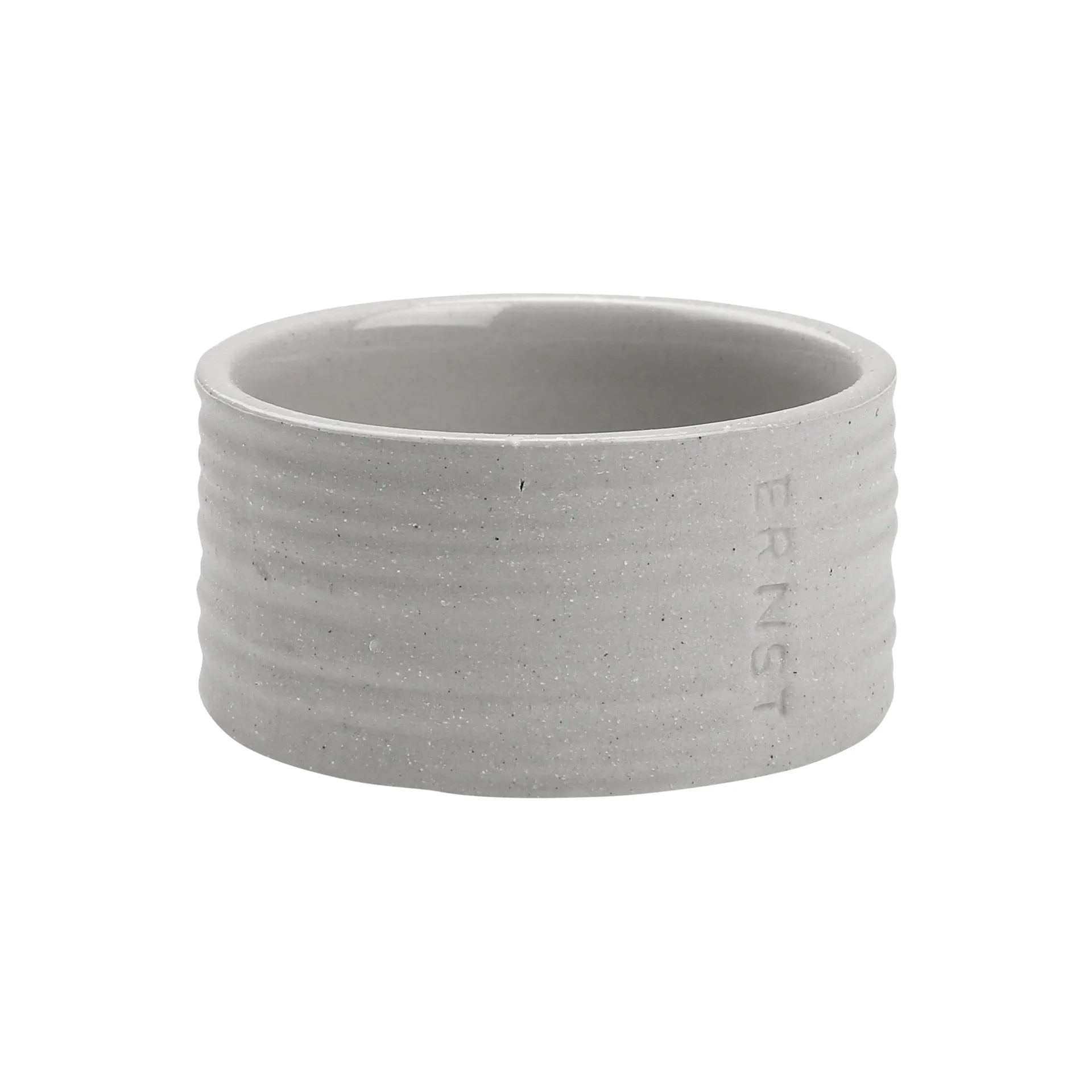 Portavelas para vela pequeña Ernst, gris ERNST