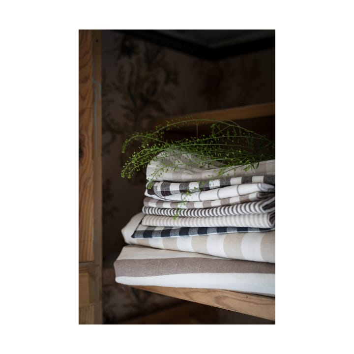 Servilleta Ernst rayas finas 40x40 cm, Beige-blanco ERNST
