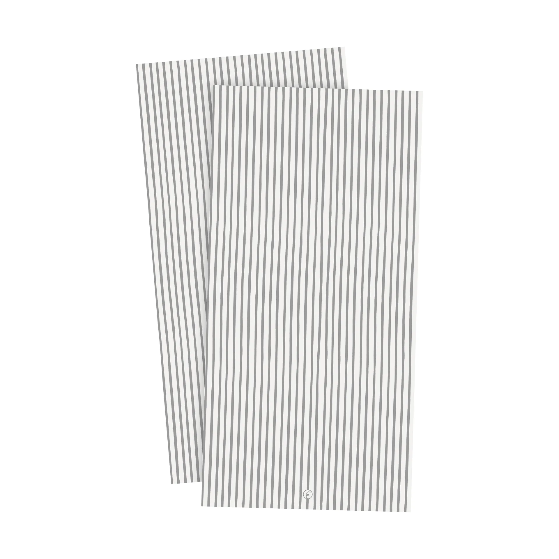 Servilletas Ernst a rayas 33x33 cm, 20-pack, Blanco-gris a rayas ERNST