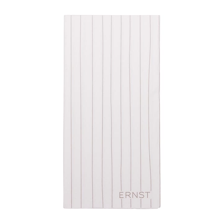 Servilletas Ernst a rayas 33x33 cm, 20-pack - blanco-gris - ERNST