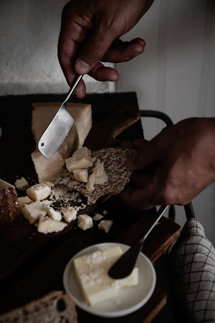 Set de 3 cuchillos para queso Ernst - Plateado - ERNST