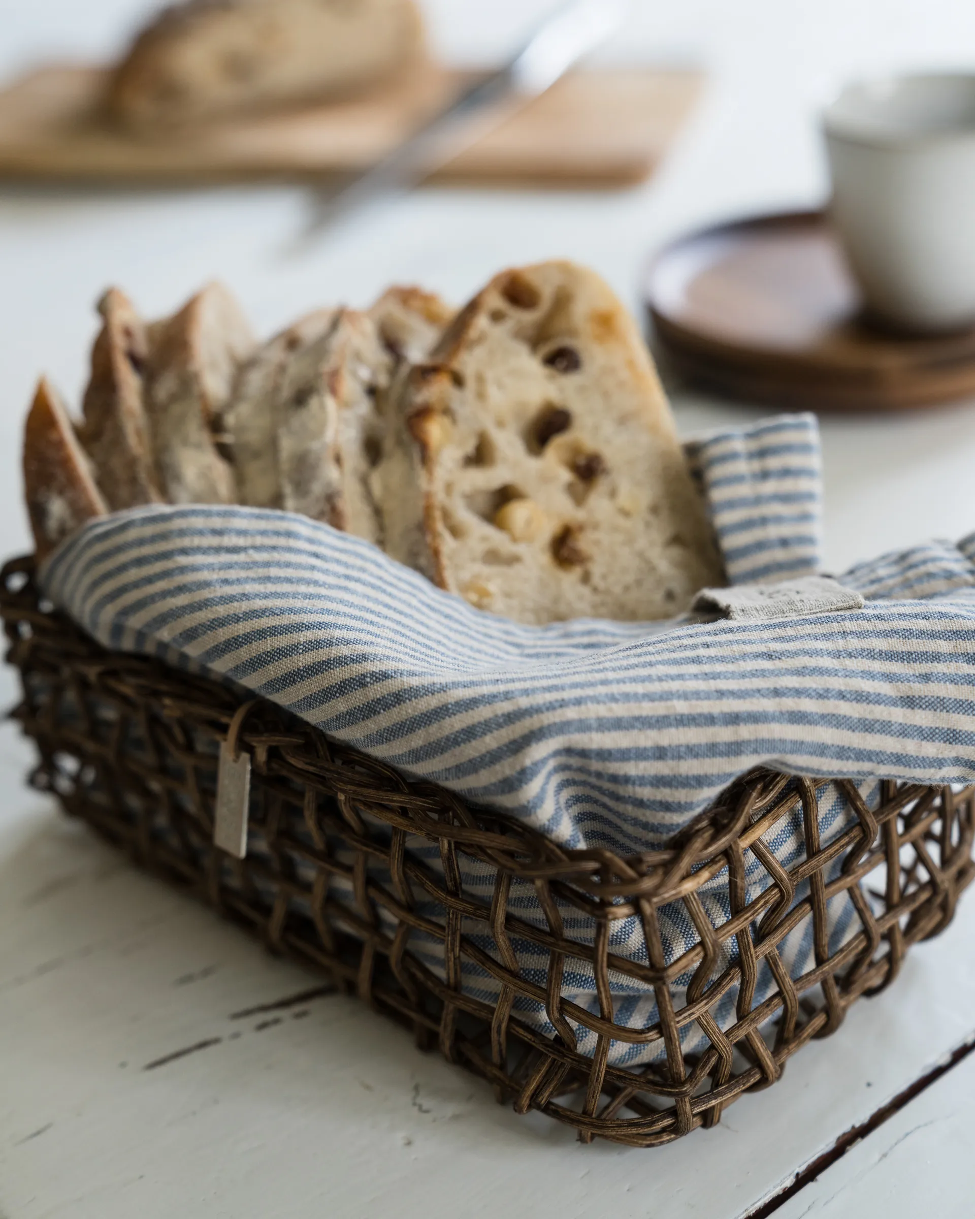 Set de cestas rectangulares Ernst 2 piezas, Marrón oscuro ERNST