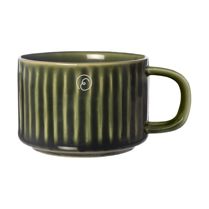 Taza acanalada para vino caliente Ernst small 10 cl - Verde - ERNST