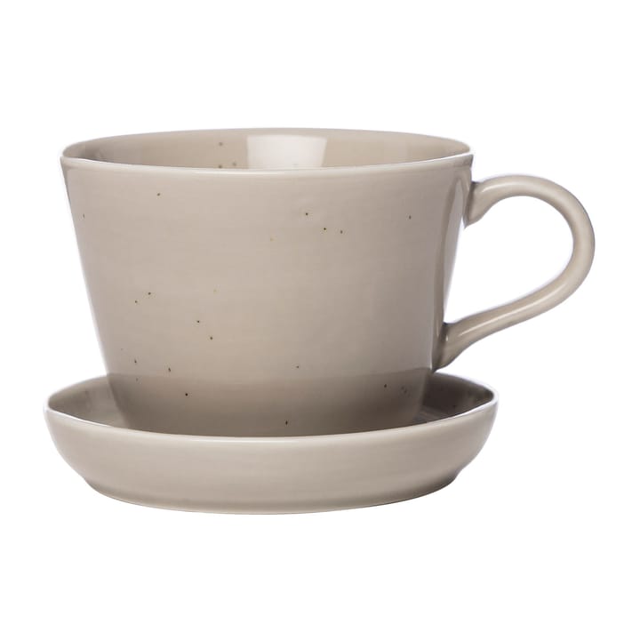 Taza de café y platillo Ernst 20 cl - Sand - ERNST