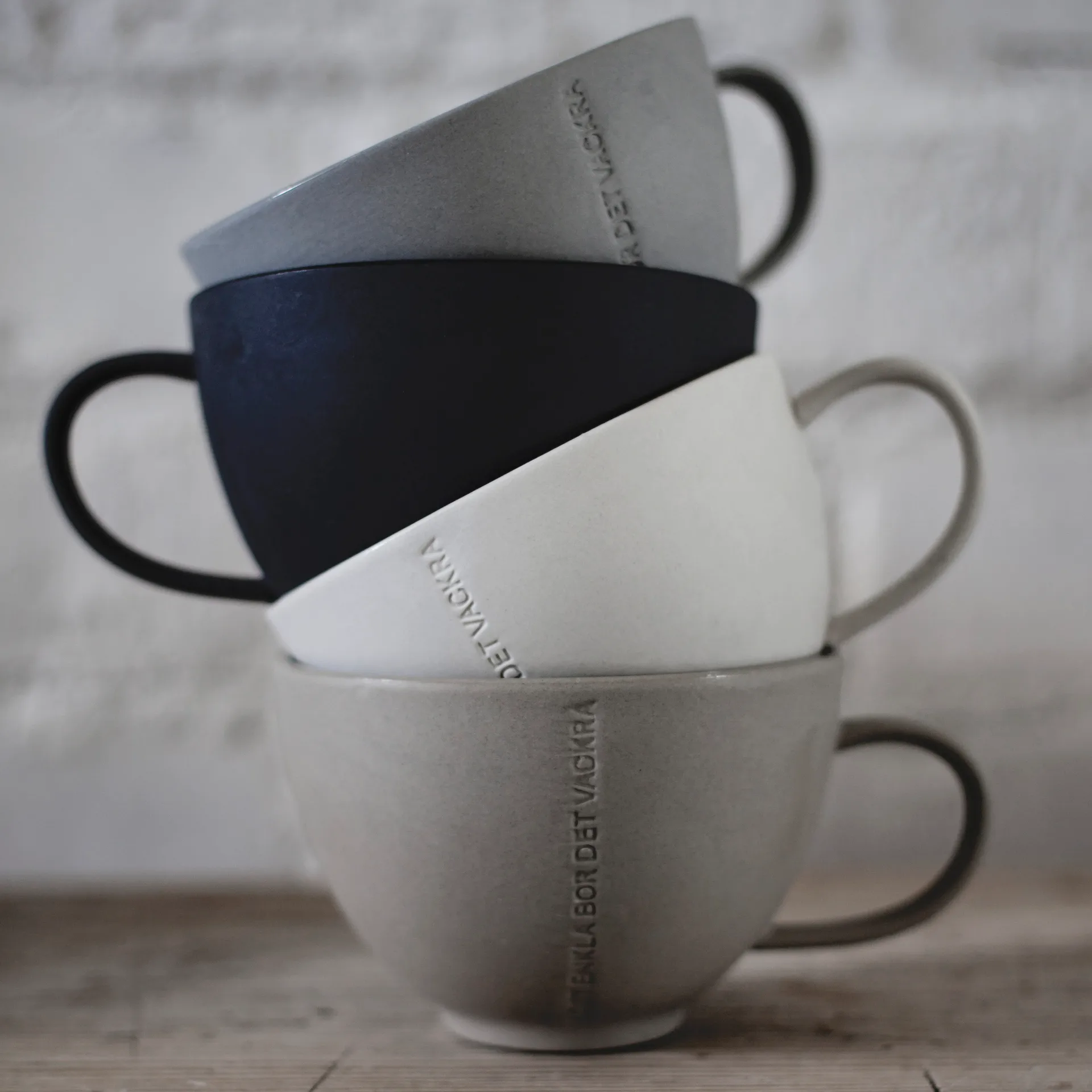 Taza de té CITAT Enkla, blanco ERNST