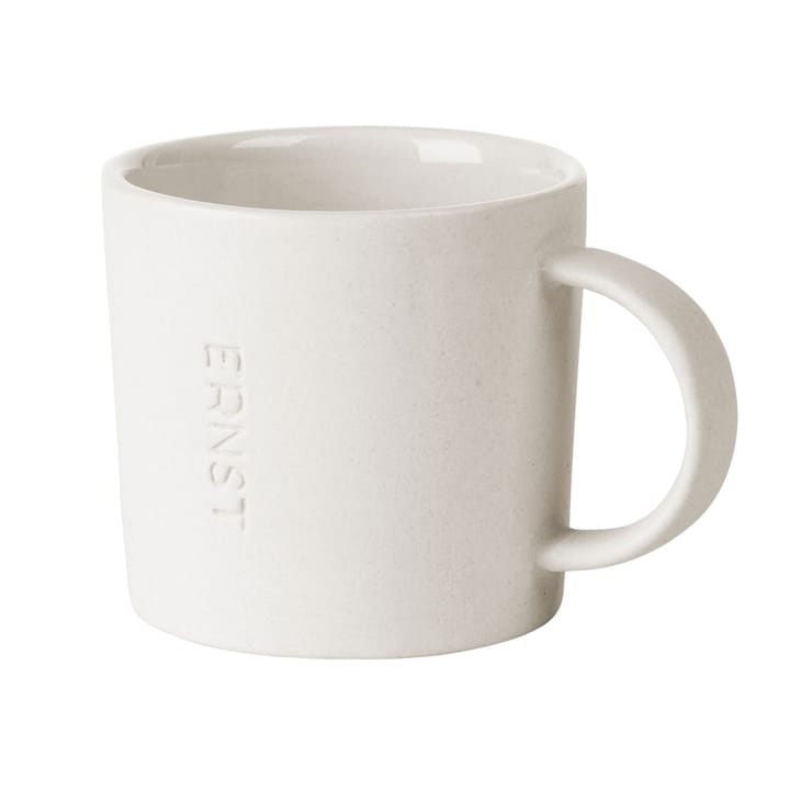 Taza espresso Ernst gres 10 cl, blanco ERNST