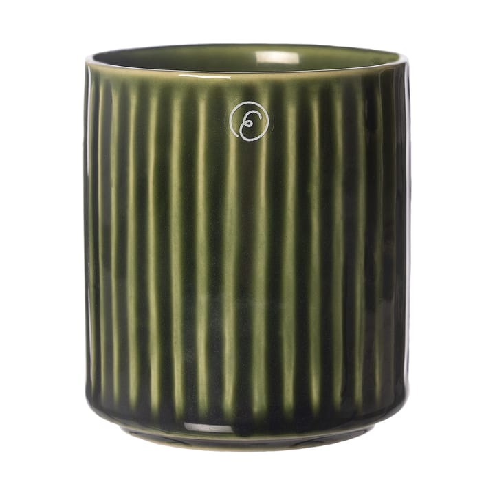 Taza sin asa acanalada Ernst 19 cl - Verde - ERNST
