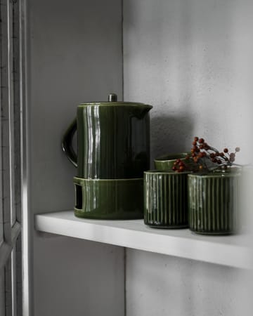 Taza sin asa acanalada Ernst 19 cl - Verde - ERNST