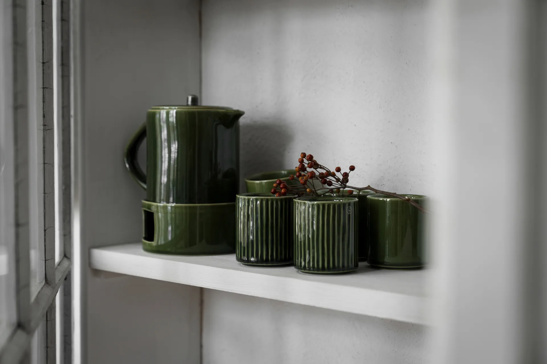 Taza sin asa Ernst Ø7 cm, Verde ERNST