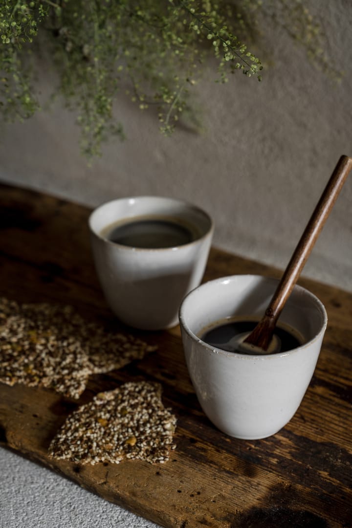 Taza sin asa Ernst 8 cm, Blanco natural ERNST