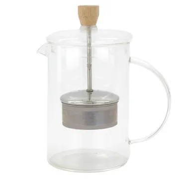 Tetera de vidrio Ernst Ø9,5 cm - transparente - ERNST