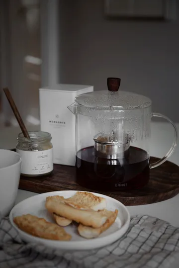 Tetera Ernst de vidrio de 1,5 L - Tranparente-marrón claro - ERNST