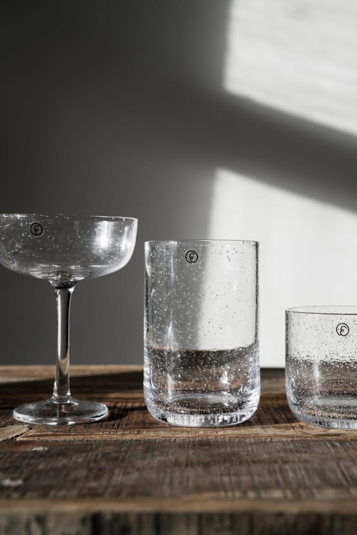 Vasos Ernst vidrio burbujeado 25 cl, 2-pack, Claro ERNST
