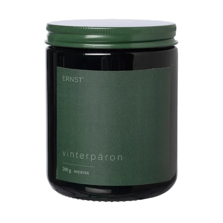 Vela perfumada con tapa Ernst Ø7,2 cm, Peras de invierno ERNST