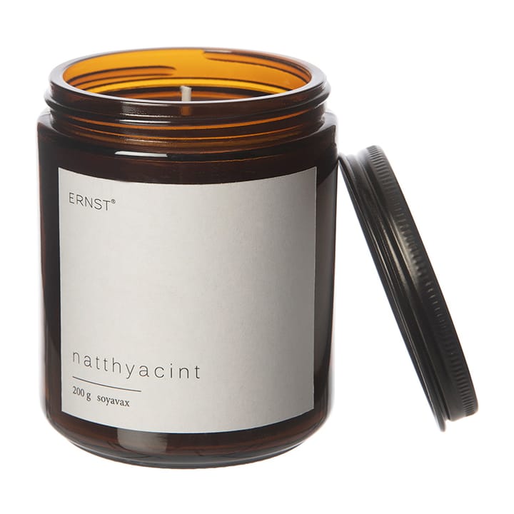 Vela perfumada con tapa Ernst Ø9 cm, Natthyacint ERNST