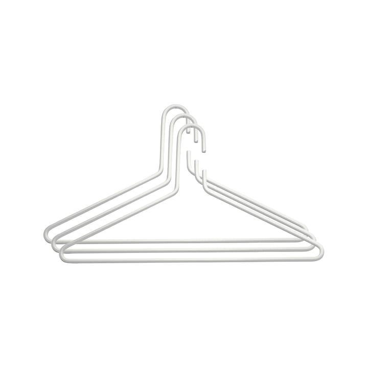 3 Perchas Triangel - blanco - Essem Design