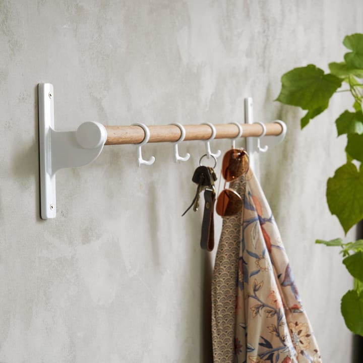 Accesorio perchero Nostalgi, Bambú-blanco Essem Design